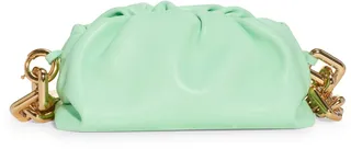 Teen Chain Pouch Leather Shoulder Bag