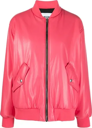 Zip-Down Bomber Jacket