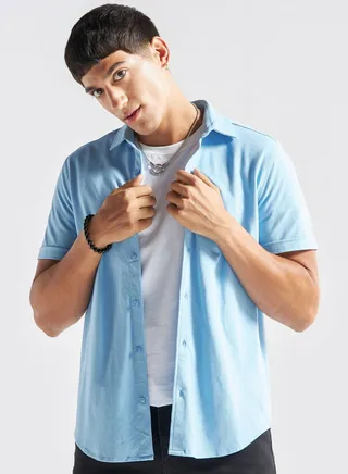 Textured Regular Fit Shirt