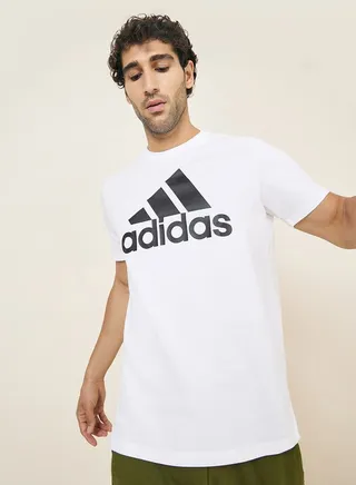 Essentials Single Jersey Logo Print T-Shirt