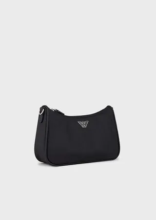Travel Essentials recycled-nylon baguette bag