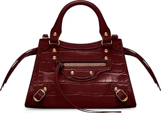 Neo Classic Mini Handbag Crocodile Embossed