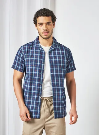 Check Print Shirt
