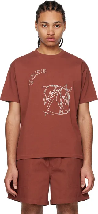 Bode Brown Pony T-Shirt