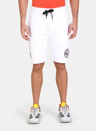 Knit Shorts With Tipping