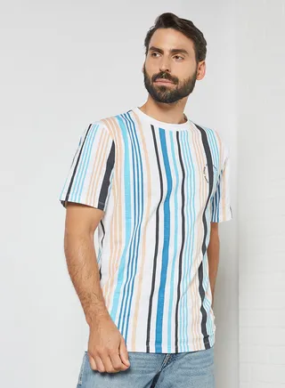 All-Over Stripe T-Shirt