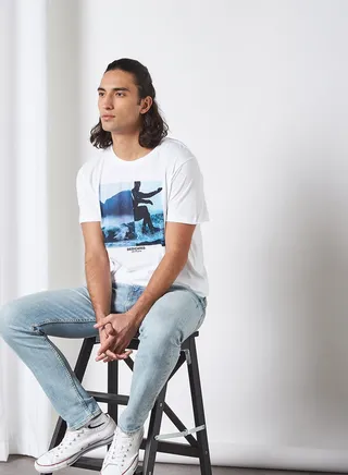 Graphic Printed Short Sleeve T-Shirt