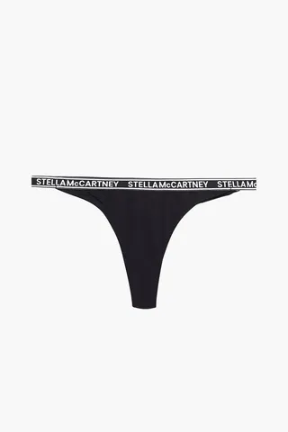Ivy Chatting stretch-cotton jersey mid-rise thong