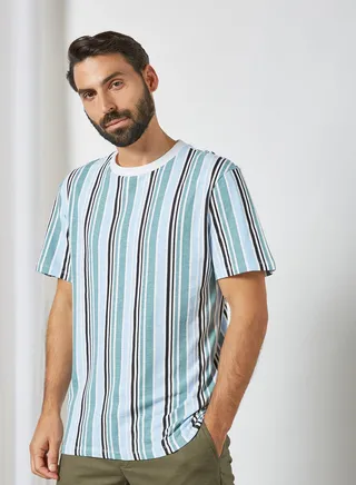 All-Over Stripe T-Shirt