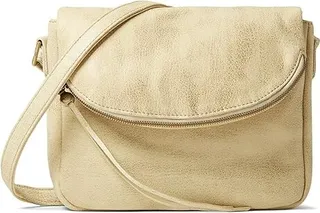 HOBO Fern Messenger (Gold) Handbags