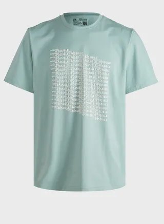 Slogan Graphic T-Shirt