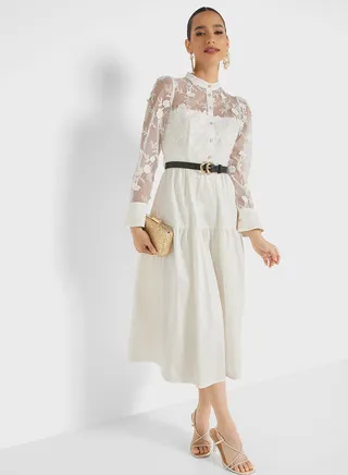 Lace Detail Dress