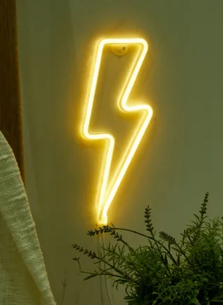 Lightning Bolt Shaped Led Light