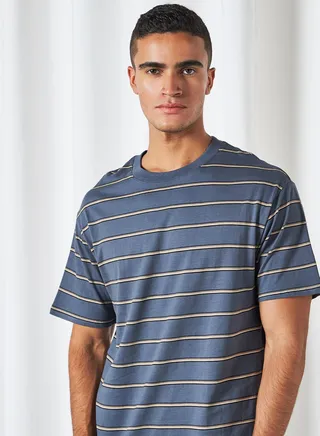 Striped Short Sleeve T-Shirt