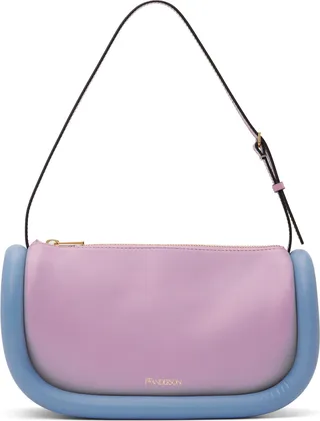 JW Anderson Purple & Blue Bumper Shoulder Bag