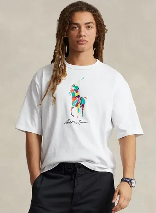 Relaxed Fit Big Pony Jersey T-Shirt
