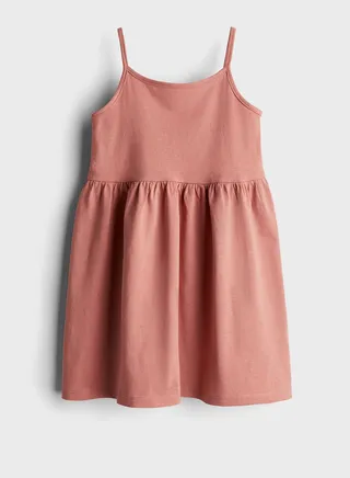 Kids Strappy Tiered Dress