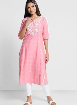 Embroidery Detail Kurti