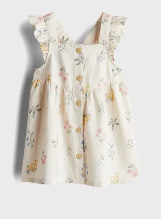 Kids Frill Sleeve Dress