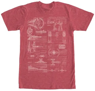 Fifth Sun Men's Super Schematics Short Sleeve Crew T-shirt