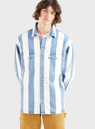 Striped Relaxed Shirt