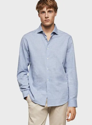 Checked Regular Fit Shirt