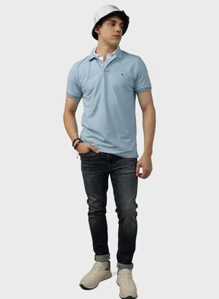 Tipped Pique Polo