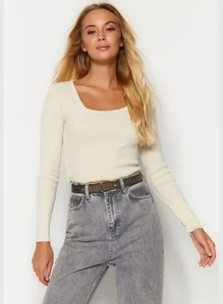 Stone Crop Knitwear Sweater TWOAW24KZ01199