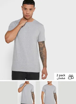 2 Pack Crew Neck T-Shirt