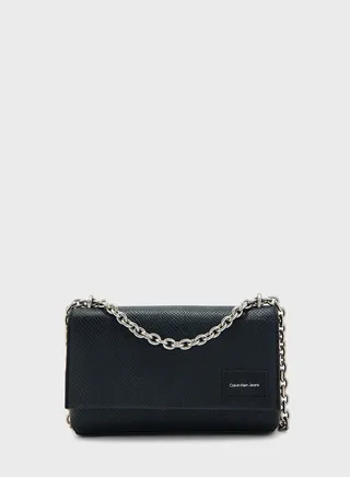 Sculpted Flap Over Crossbody