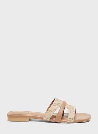 Multi Strap Flat Sandals