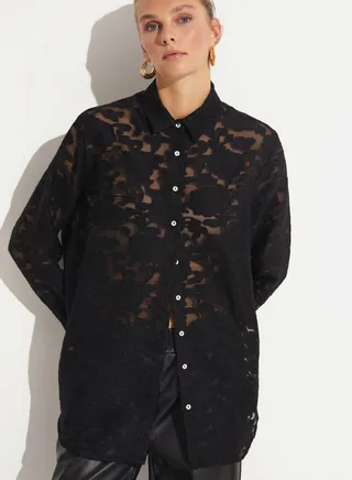 Button Down Oversized Shirt