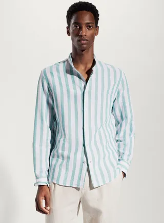 Striped Slim Fit Shirt