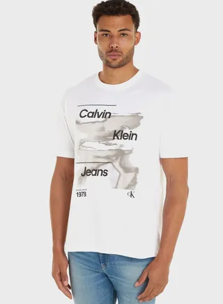 Graphic Crew Neck T-Shirt