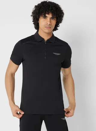 Half Zippered Polo