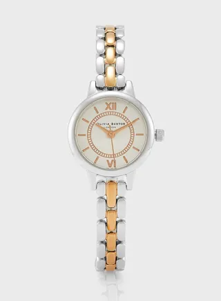 Silver Analog Watch