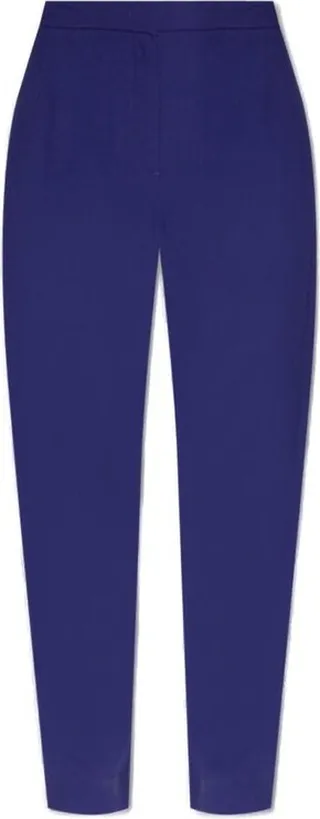 Emporio Armani High-Waist Tapered-Leg Trousers