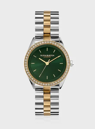 Steel Strap Analog Watch