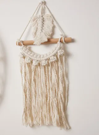 Ornament-Cotton Rope+Wood