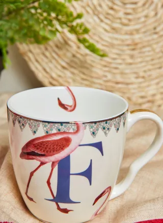 Alphabet Mug - Flamingo