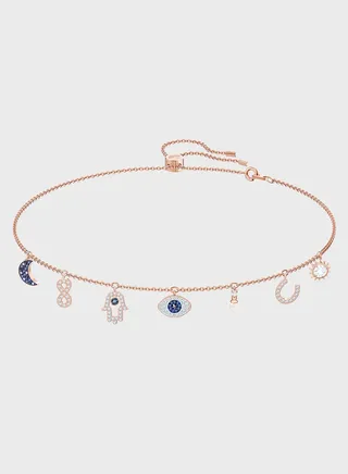 Swa Symbol Charms Choker