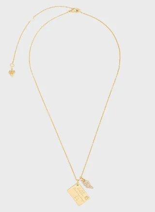 Hello From Sunny KL Gold Necklace