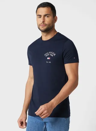 Varsity Crew Neck T-Shirt