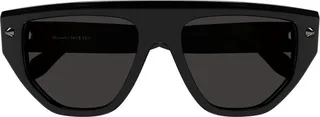 Alexander McQueen Eyewear Aviator Frame Sunglasses