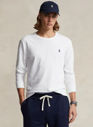 Classic Fit Jersey Long-Sleeve T-Shirt