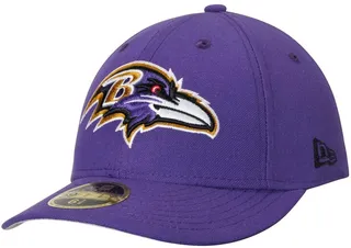 Men's Purple Baltimore Ravens Omaha Low Profile 59FIFTY Structured Hat