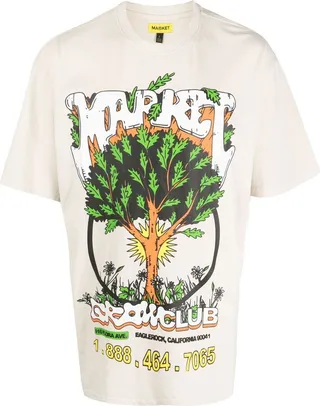graphic print T-shirt
