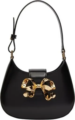 Curved Bow mini shoulder bag