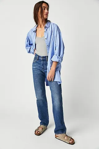 Levi's Middy Straight Jeans by Levi's at Free People