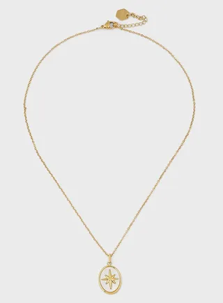 ETOILE NOR THSTAR PEARL OVAL PENDANT NECLACE